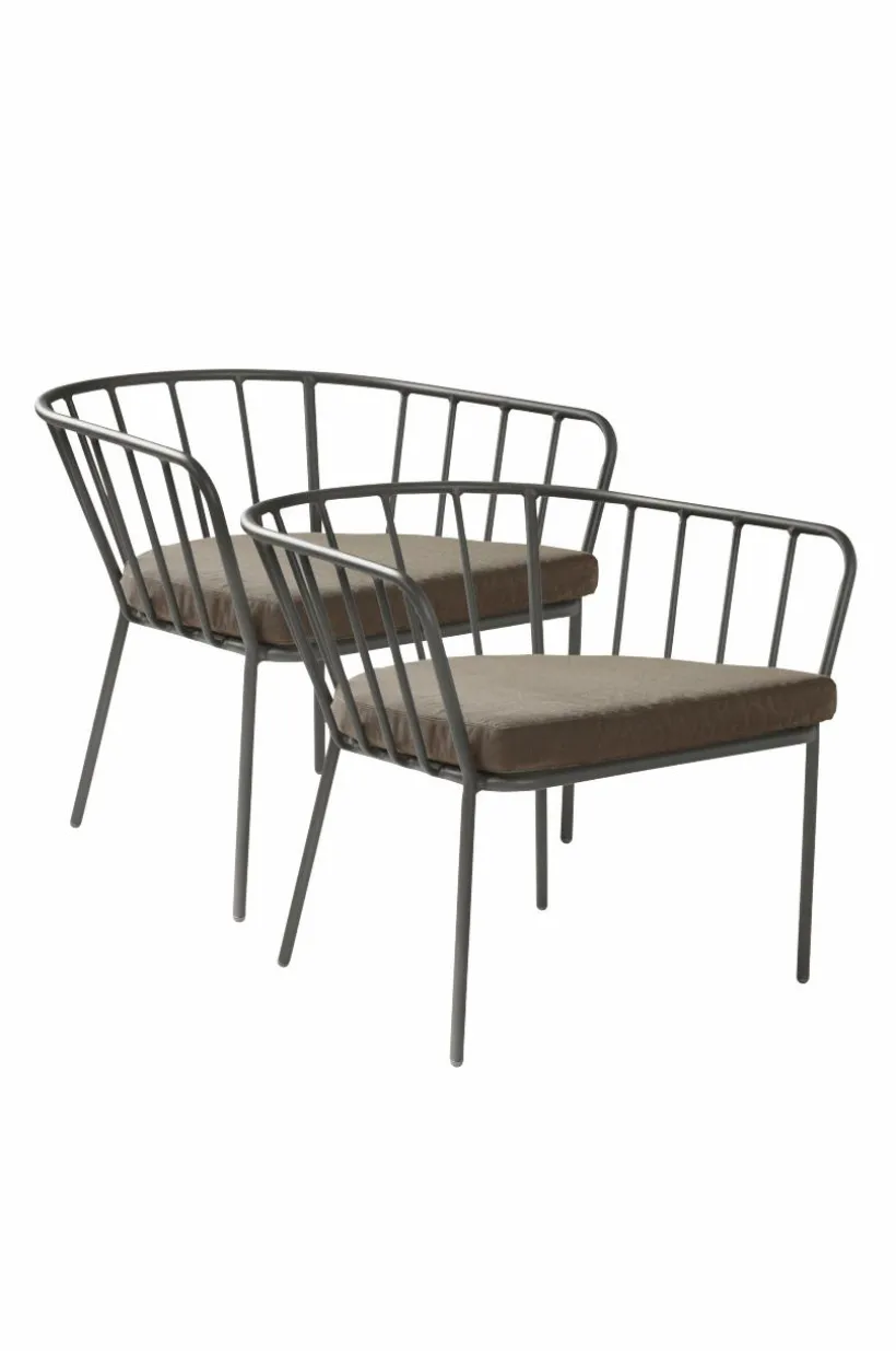 Jotex Puutarhatuolit & Puutarhajakkarat|Ulkokalusteet^ANTIBES-lounge-tuolit, 2/pakk.