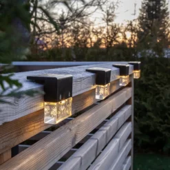 Jotex Ulkovalaisimet|Ulkovalaisimet^Aurinkovalaistus, Seinä Bubbly Fence 4-p