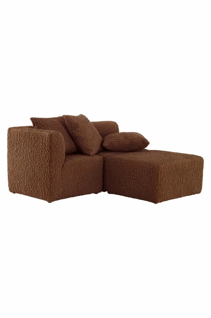 Jotex Lasten Huonekalut|Lasten Huonekalut -30%^BALTIMORE MINI Sohvamoduuli Pouf 50x50 Cm