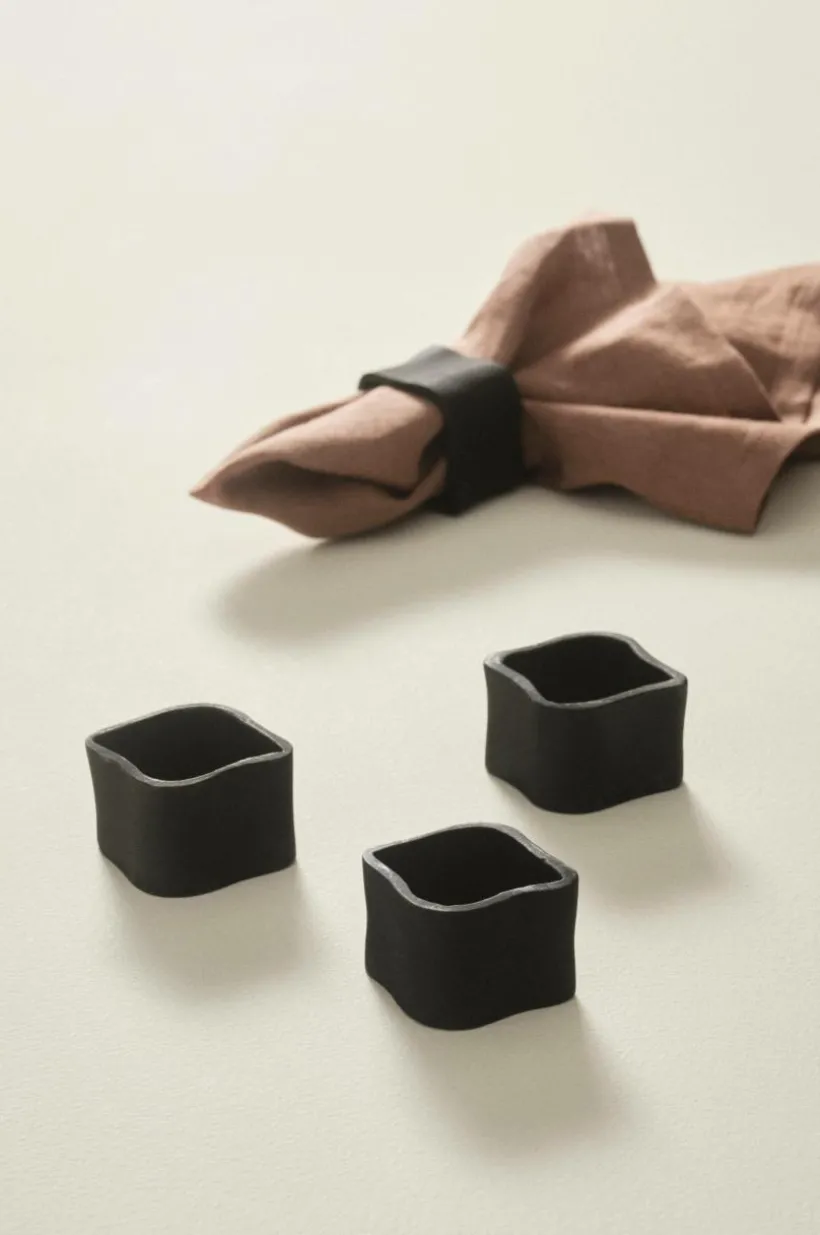 Jotex Kattaus- Ja Keittiötarvikkeet^BILLIE Lautasliinarenkaat, 4/pakk.