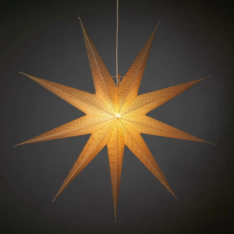 Jotex Jouluvalot^BRASS Joulutähti 115 Cm