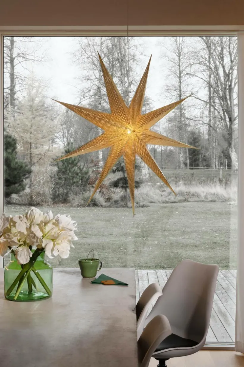 Jotex Jouluvalot^BRASS Joulutähti 115 Cm