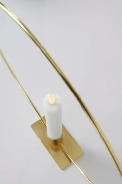 Jotex Joulukoristeet|Kynttilänjalat^CANDLE RING Pöytäkoriste, Jossa LED-valo