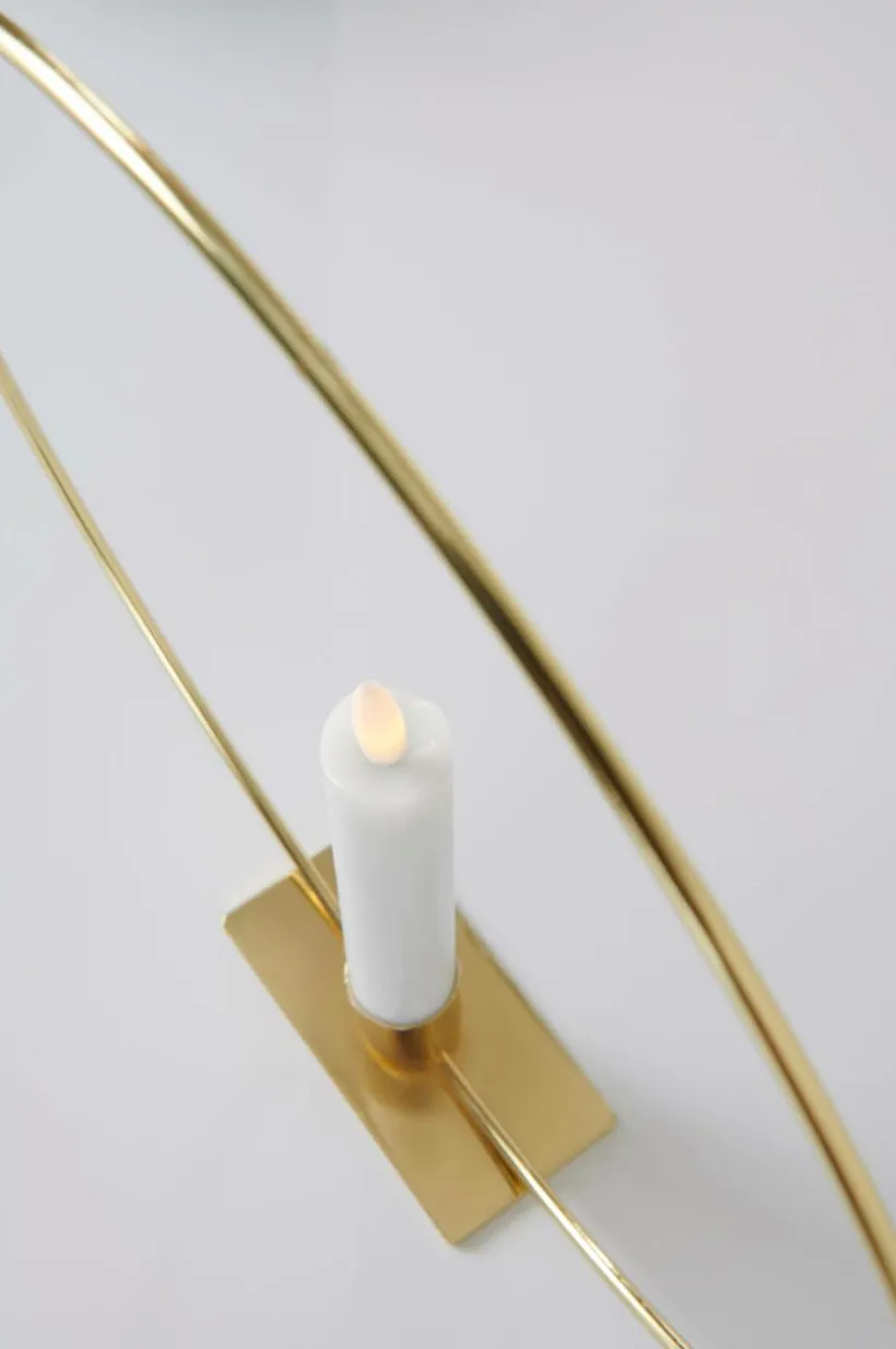 Jotex Joulukoristeet|Kynttilänjalat^CANDLE RING Pöytäkoriste, Jossa LED-valo