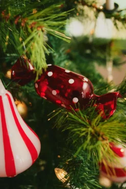 Jotex Joulukoristeet^CANDY DOTS Koristeriipukset, 4/pakk.