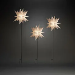 Jotex Ulkovalaisimet|Ulkovalaisimet^3-D Muovitähti LED 3 Kpl/setti