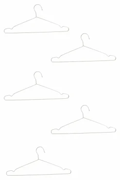 Jotex Lasten Sisustusesineet|Lasten Sisustusesineet^DRAYTON MINI Vaateripustimet, 5/pakk.