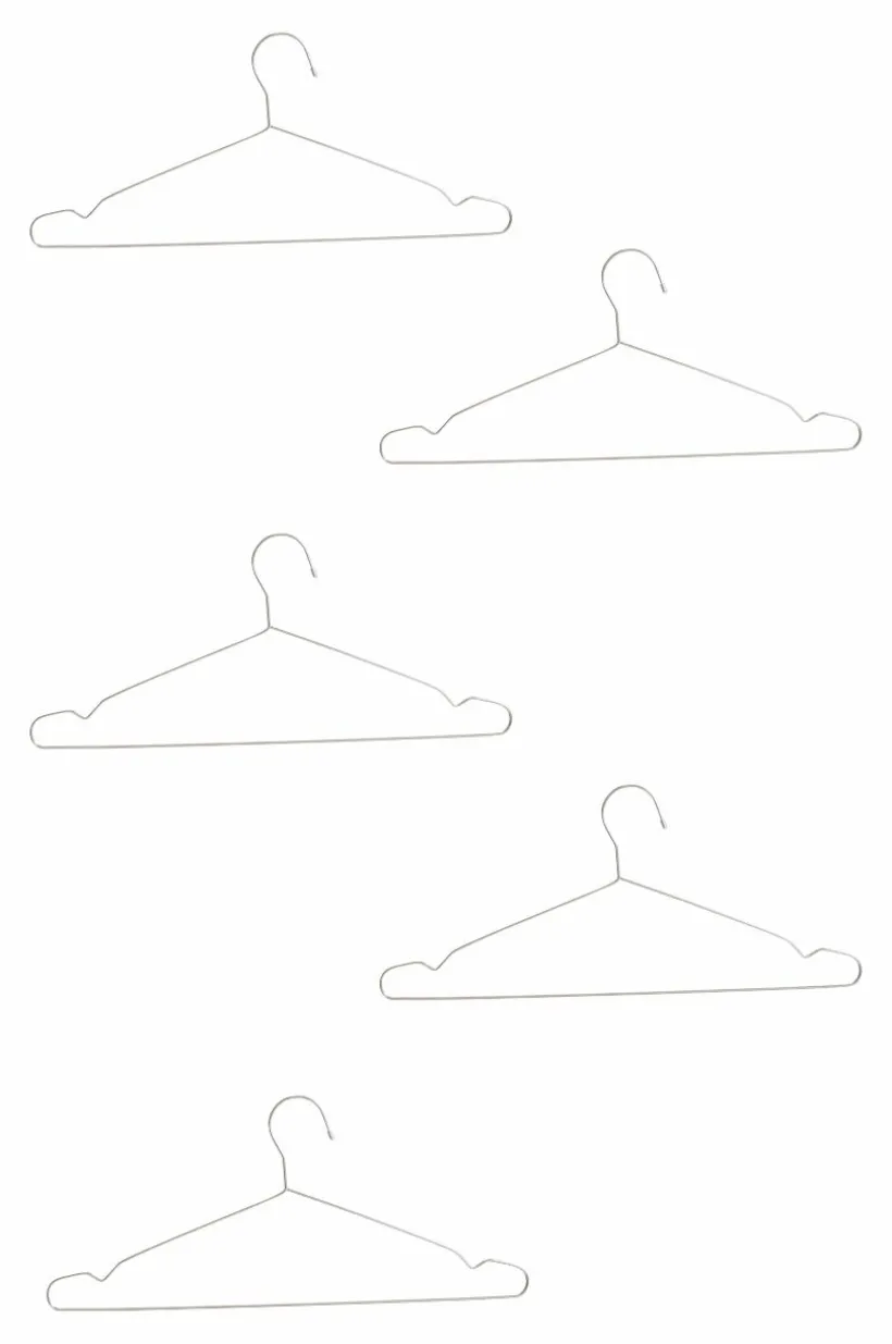 Jotex Lasten Sisustusesineet|Lasten Sisustusesineet^DRAYTON MINI Vaateripustimet, 5/pakk.