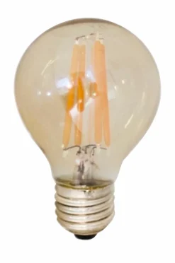 Jotex Valonlähteet^Filamenttikoristelamppu LED, Himmennettävä, E27, 4 W, Ø 60 Mm, Meripihka