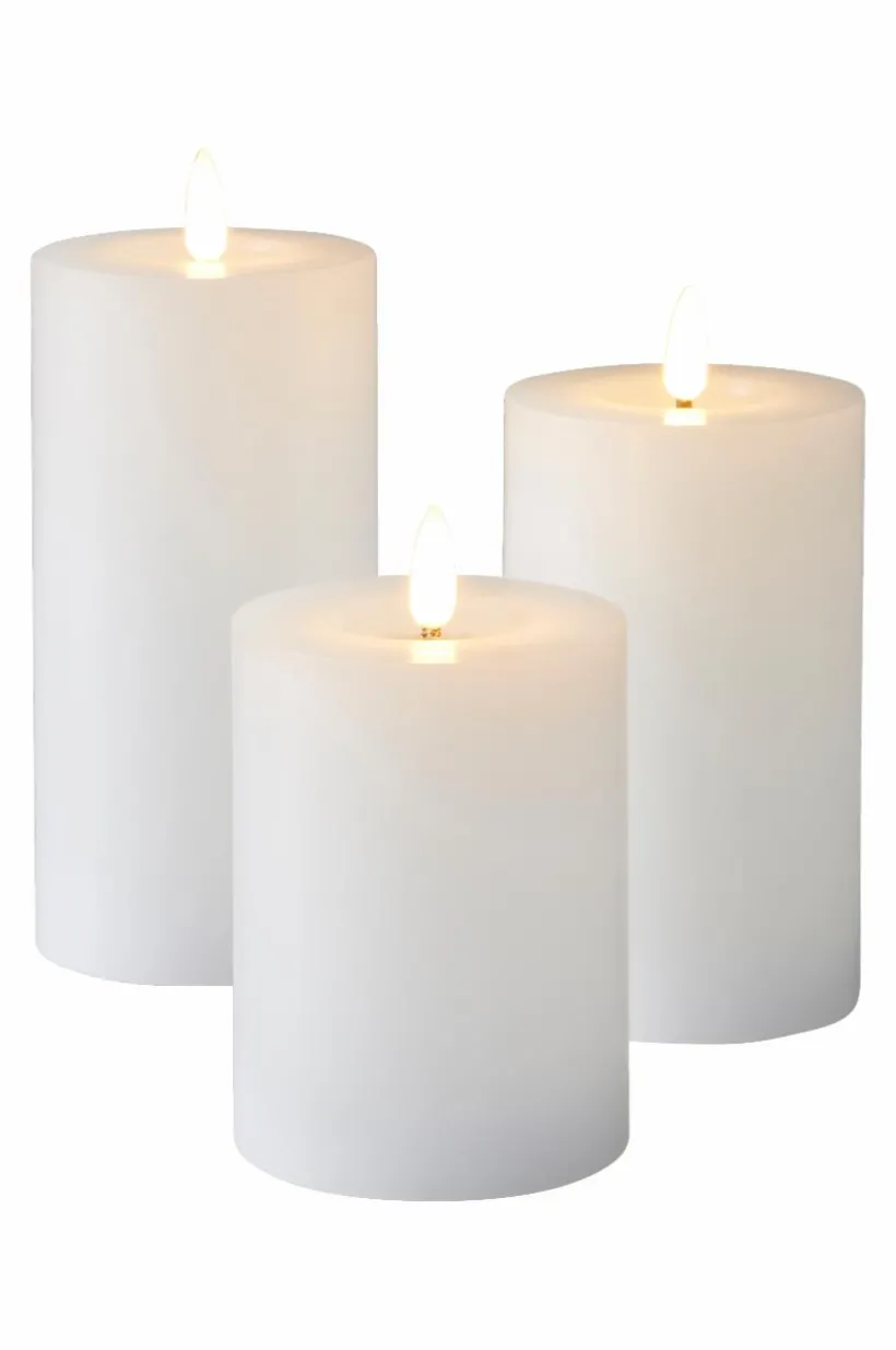 Jotex Kynttilät^FLAMME FLOW Pöytäkynttilä LED, 17,5 Cm