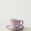 Jotex Kupit & Mukit^FLORA Kuppi Ja Aluslautanen 1/pakk.