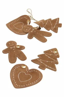 Jotex Joulukoristeet^GINGERBREAD Lappu 6-pakkauksella