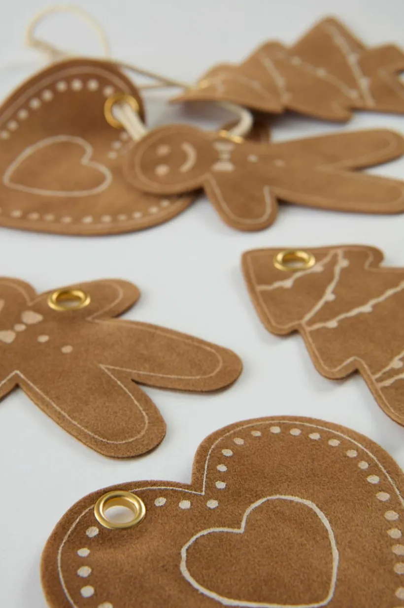 Jotex Joulukoristeet^GINGERBREAD Lappu 6-pakkauksella