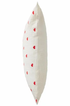 Jotex Lasten Vuodevaatteet^HEARTS MINI Tyynyliina 55x35 Cm - Ekologinen