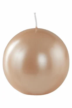 Jotex Kynttilät|Joulukoristeet^HILTON METALLIC Pallokynttilä ø 10 Cm