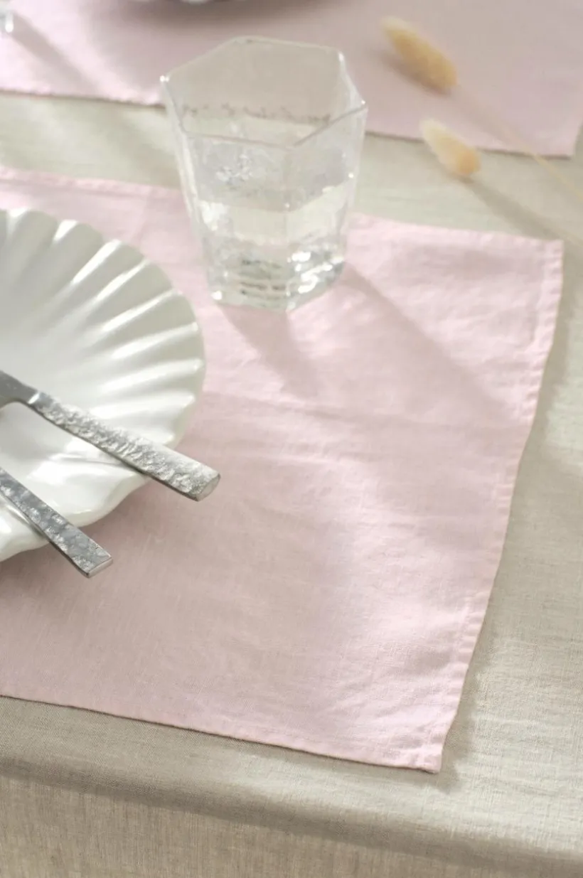 Jotex Pöytätabletit^JONIE Pöytätabletti Pellavasta 4-pack