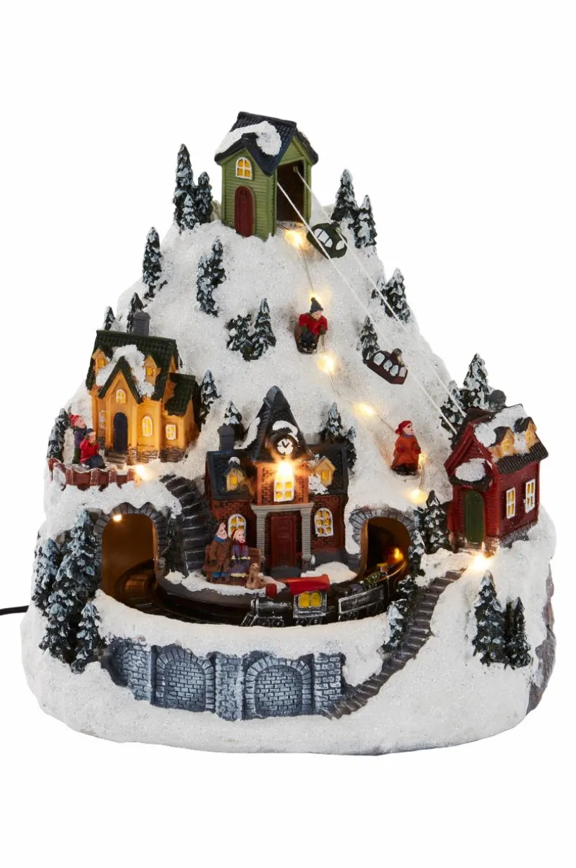 Jotex Jouluvalot^Joulukylä Alpville 24,5 Cm