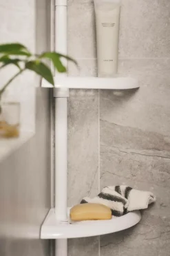 Jotex Kylpyhuonetarvikkeet^LIS Kulmahyllykkö