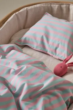Jotex Lasten Vuodevaatteet^LOUSA BABY Pussilakanasetti Vaunuihin/kehtoon - Ekologinen