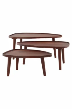 Jotex Pöydät^MANIAGO Sohvapöydät, 3 Osaa, 64x95 Cm/55x84 Cm/45x68 Cm