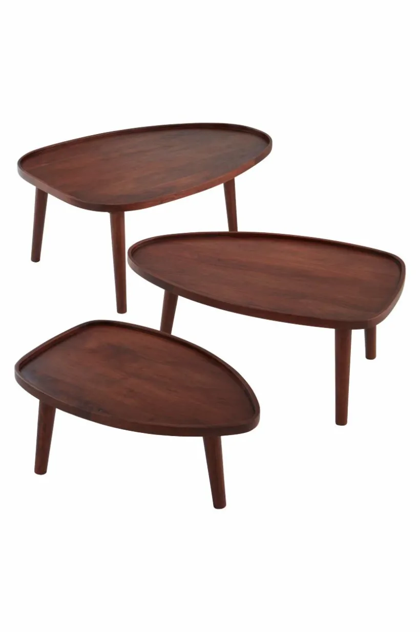 Jotex Pöydät^MANIAGO Sohvapöydät, 3 Osaa, 64x95 Cm/55x84 Cm/45x68 Cm