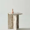 Jotex Pöydät^MELETO Sivupöytä Marmori 35x35 Cm