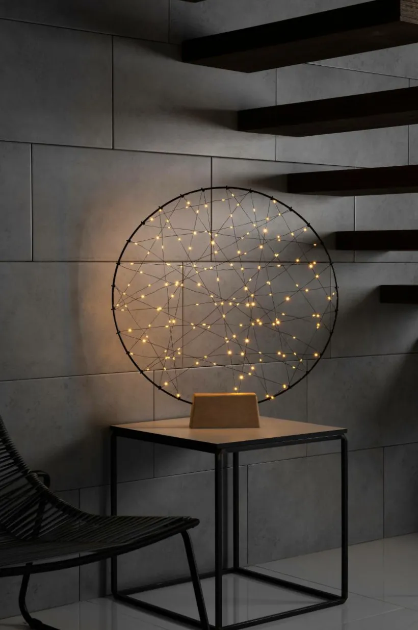 Jotex Jouluvalot^Metallikoriste Pyöreä, 160 LED 64 Cm