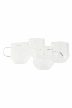 Jotex Kupit & Mukit^NAOMI Lasi Muki Kaksiseinäinen 4-pack