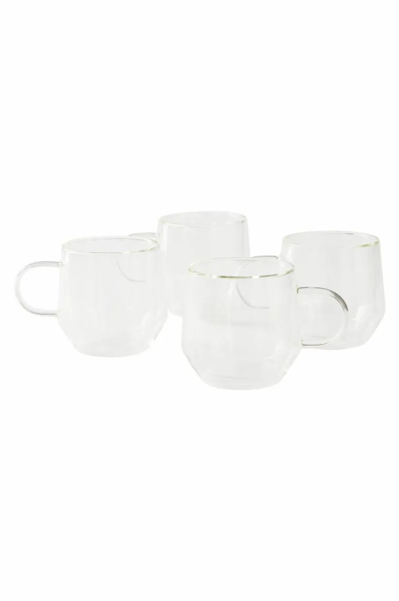 Jotex Kupit & Mukit^NAOMI Lasi Muki Kaksiseinäinen 4-pack