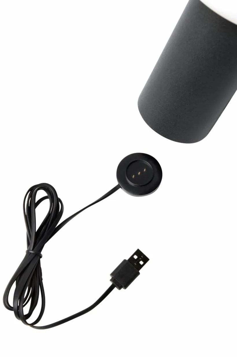 Jotex Ulkovalaisimet|Ulkovalaisimet^Pöytävalaisin Antibes USB, Korkeus 19 Cm