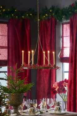 Jotex Kynttilänjalat|Jouluvalot^ROSENDAL Kynttiläkruunu