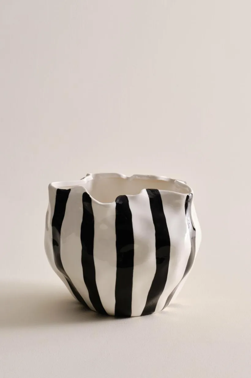 Jotex Maljakot^RUTAN STRIPE Kukkaruukku ø 27.5 Cm