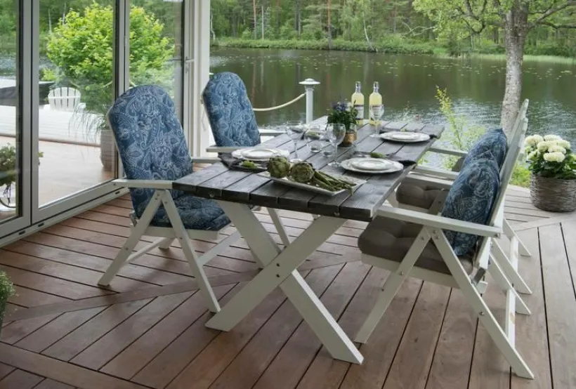 Jotex Puutarhapöydät|Ulkokalusteet^SHABBY CHIC Pöytä 86 X 195 Cm