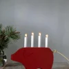 Jotex Jouluvalot^Sähkökynttelikkö Gry, Korkeus 28 Cm