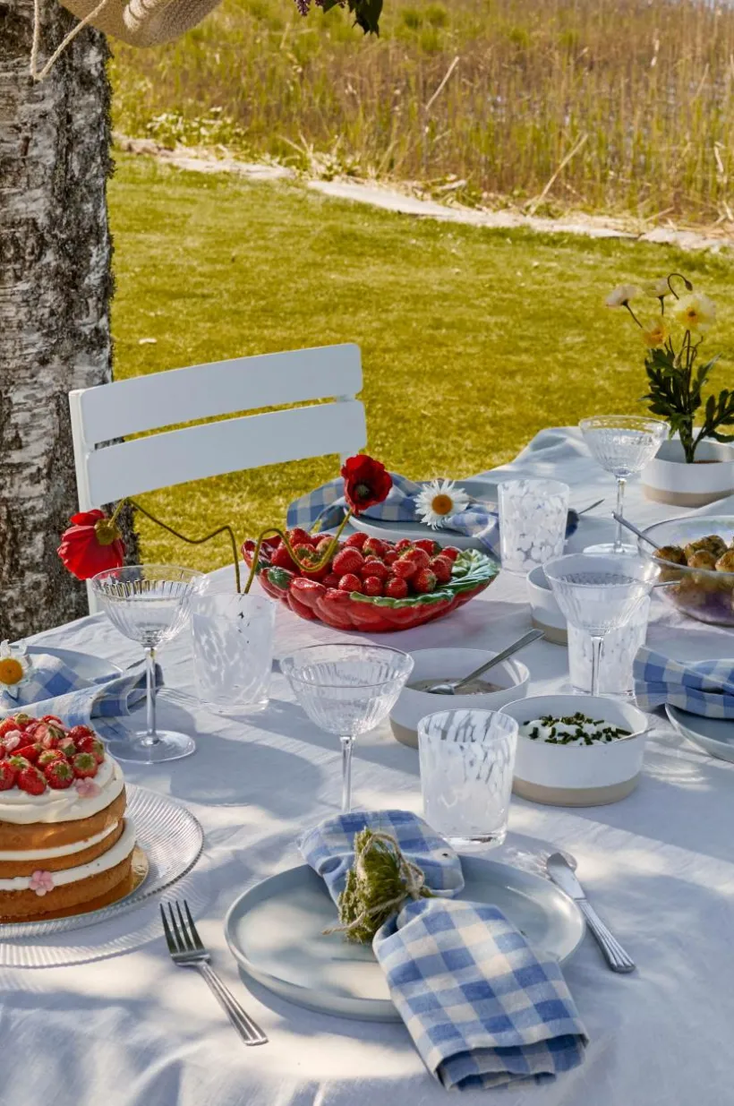 Jotex Tarjottimet & Tarjoiluvadit^STRAWBERRY Tarjoiluvati, Halkaisija 30 Cm