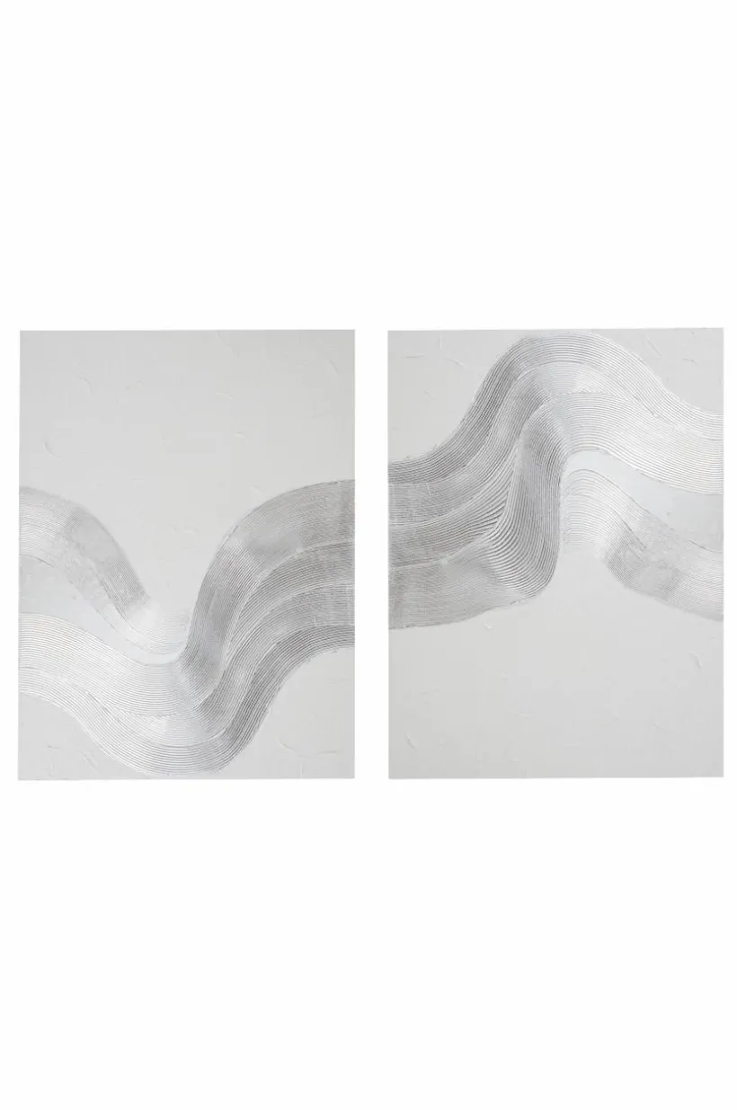 Jotex Julisteet & Taulut^SWIRL Kanvaasitaulut 90x120 Cm, 2/pakk.