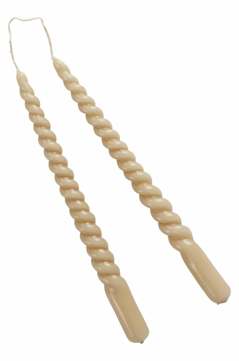 Jotex Kynttilät|Joulukoristeet^TWISTER Kynttilät, 2/pakk.