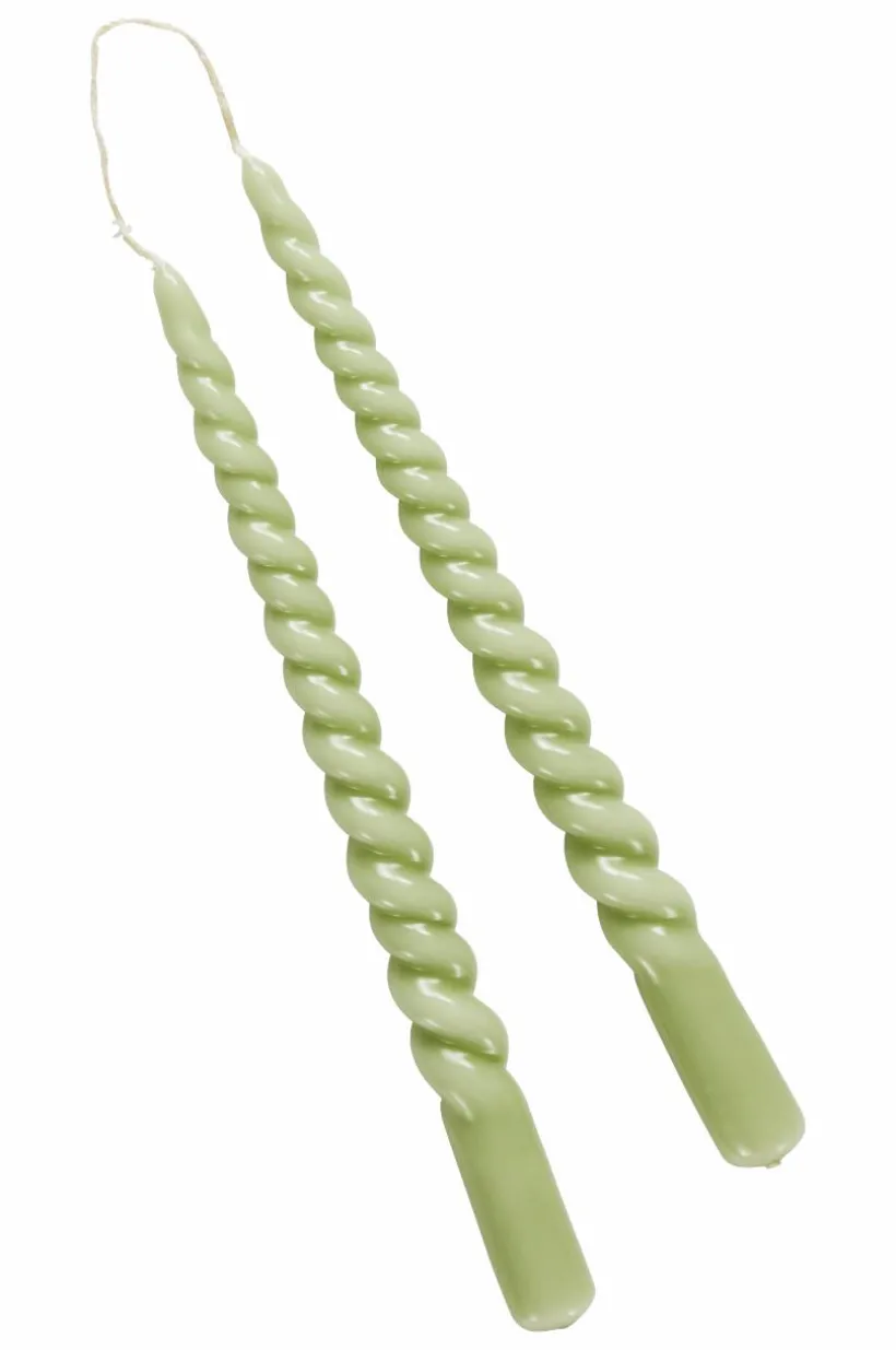 Jotex Kynttilät|Joulukoristeet^TWISTER Kynttilät, 2/pakk.