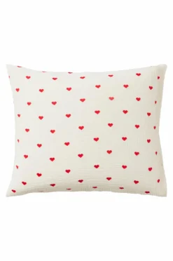 Jotex Lasten Vuodevaatteet^Tyynyliina HEARTS 60x50 Cm - Ekologinen