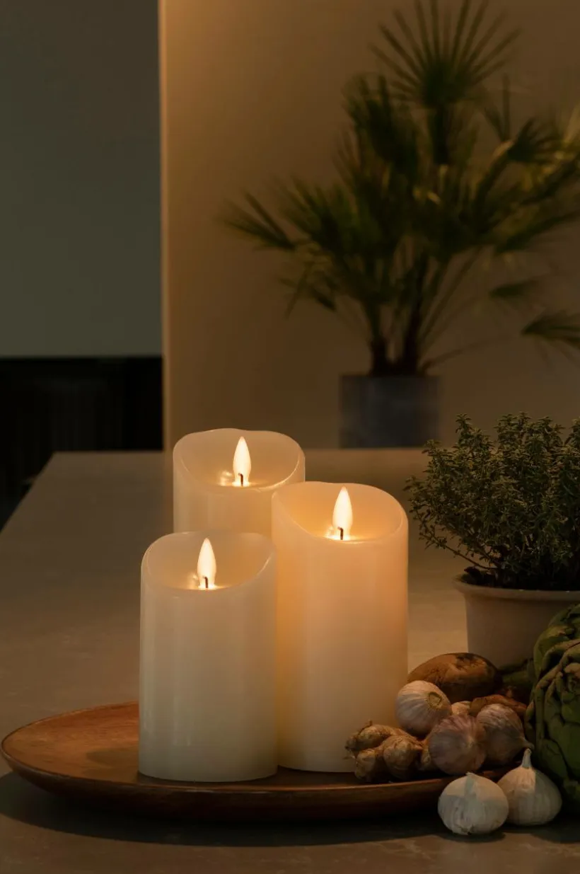Jotex Kynttilät^Vahakynttilä LED 7,5x17,8 Cm