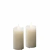 Jotex Kynttilät^Vahakynttilät LED 5x10 Cm, 2 Kpl