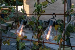 Jotex Ulkovalaisimet|Ulkovalaisimet^Valosarja B/O, 10 LED-lamppua, Aurinkopaneeli