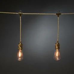 Jotex Koristevalaisimet|Koristevalaisimet^Valosarja, E27 8 Vaihdettavaa LED-lamppua, 350 Cm