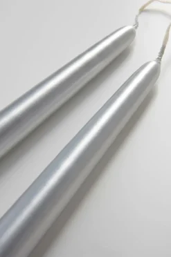 Jotex Kynttilät|Joulukoristeet^VICKAN METALLIC Antiikkikynttilät, 2/pakk. - Korkeus 35 Cm