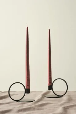 Jotex Kynttilät|Joulukoristeet^VICKAN METALLIC Antiikkikynttilät, 2/pakk. - Korkeus 35 Cm