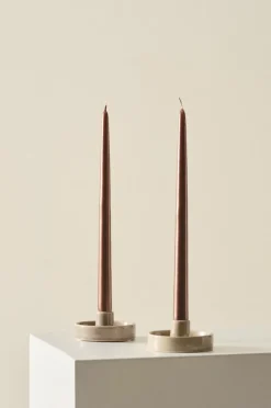 Jotex Kynttilät|Joulukoristeet^VICKAN METALLIC Antiikkikynttilät, 2/pakk. - Korkeus 35 Cm