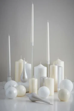 Jotex Kynttilät^VICKAN PEARL Antiikkikynttilät, 2/pakk. - Korkeus 35 Cm