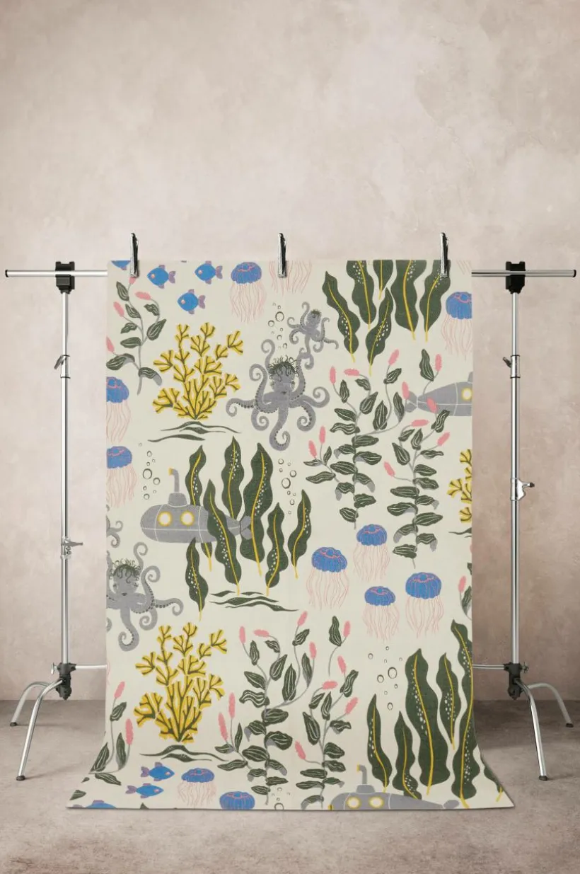 Jotex Puuvillamatot & Räsymatot|Lasten Matot^WATERS Puuvillamatto 130x190 Cm