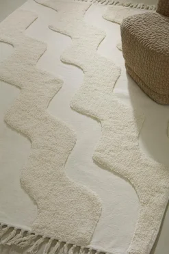 Jotex Puuvillamatot & Räsymatot|Lasten Matot^WAVING Puuvillamatto Orgaaninen 130x190 Cm