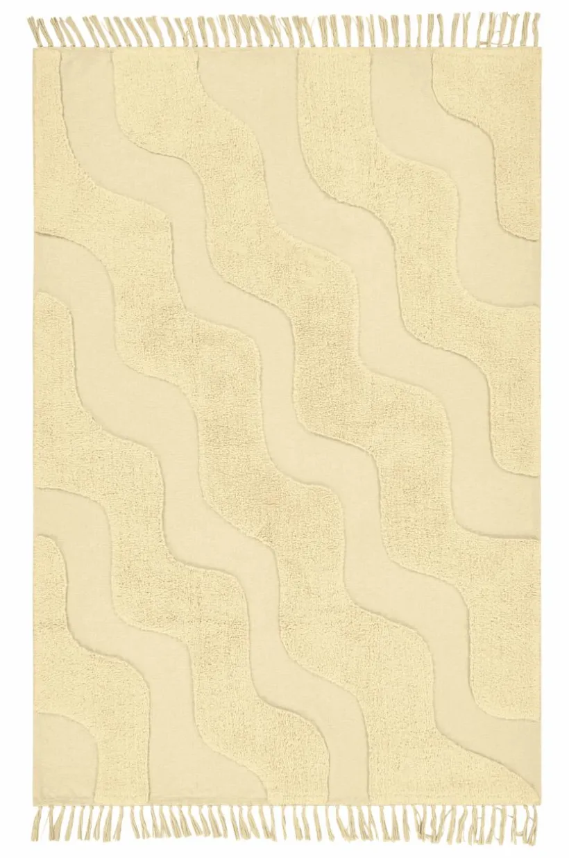 Jotex Puuvillamatot & Räsymatot|Lasten Matot^WAVING Puuvillamatto Orgaaninen 130x190 Cm